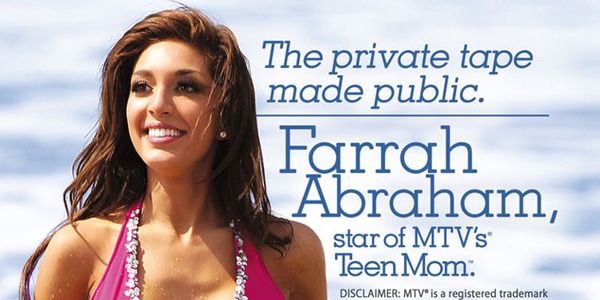 Farrah Abraham Shills A Sex Tape From Best Of 2013 Biggest